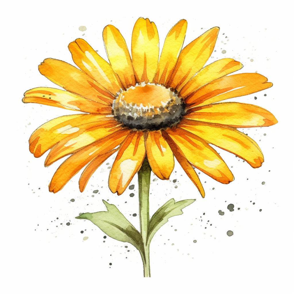 daisy flower clipart