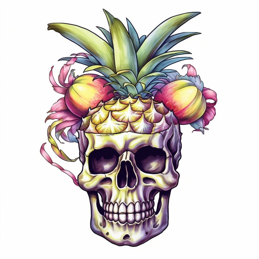 cartoon pineapple cliparts