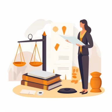 legal compliance, clipart for presentation, white background