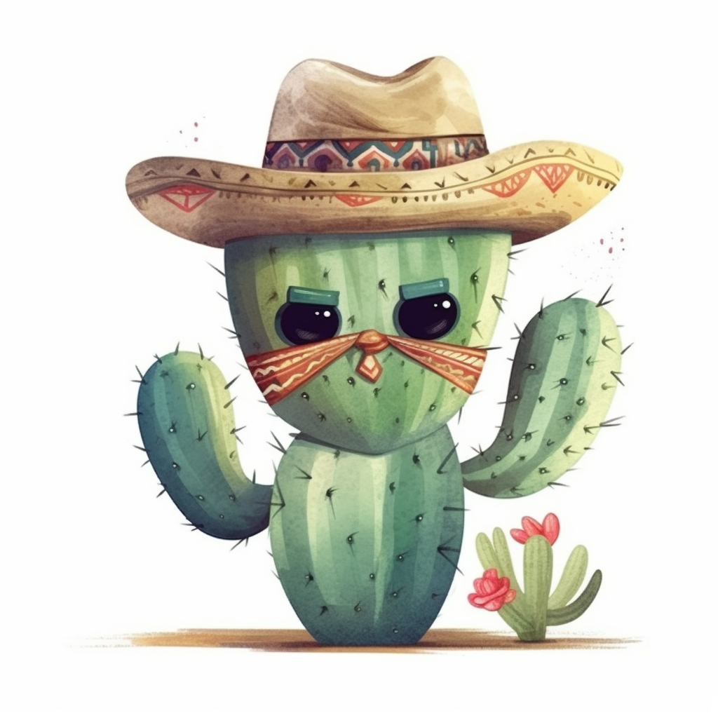 cute mustache cliparts