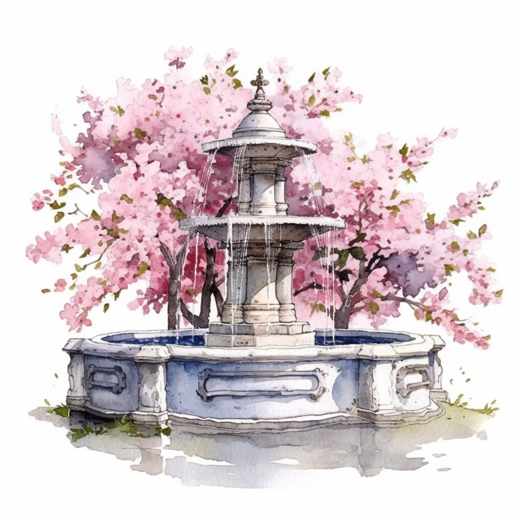 fountain cliparts
