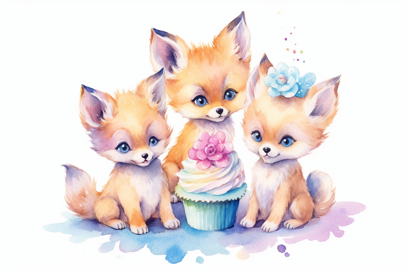 birthday cupcake clipart