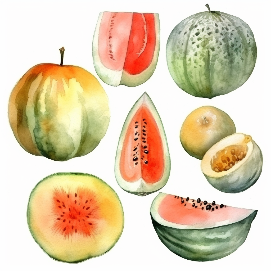 melon cliparts