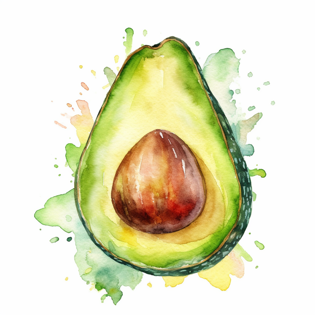 avocado cliparts