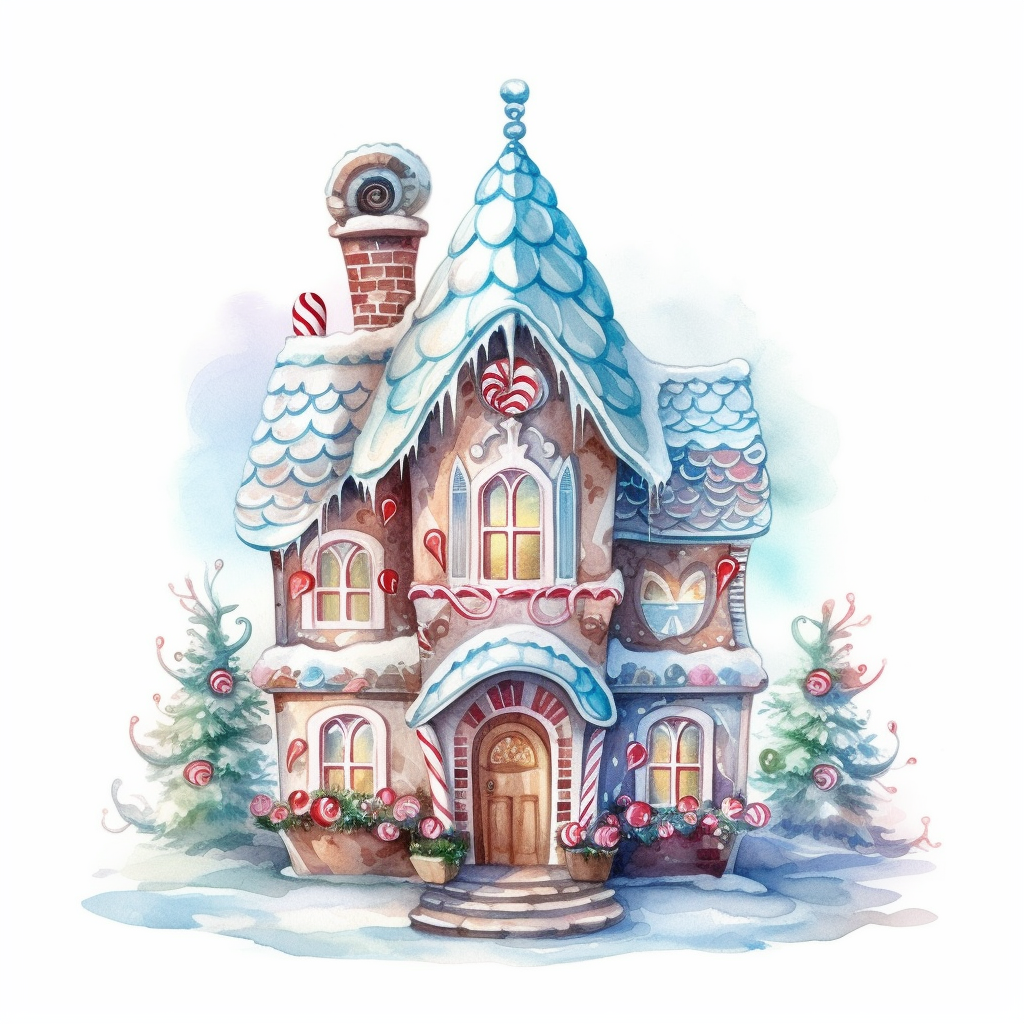 candy house cliparts