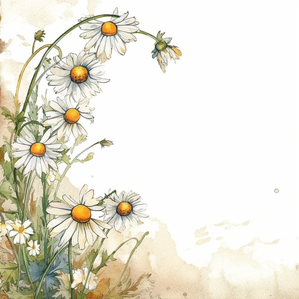 chamomile cliparts