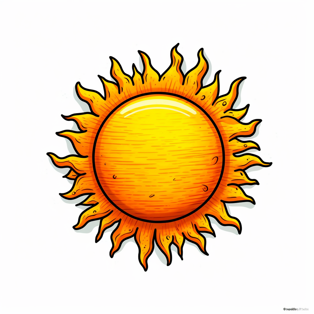 Graphic Illustration Close Star Sun Cosmic Stock Vector (Royalty Free)  1203532135 | Shutterstock