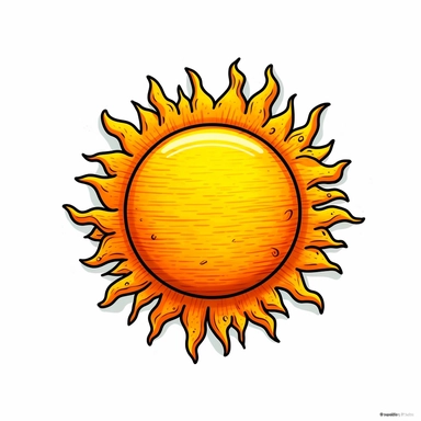 Sun Drawing Colour | #EasyToDraw | Sun Face Drawing Step By Step - YouTube