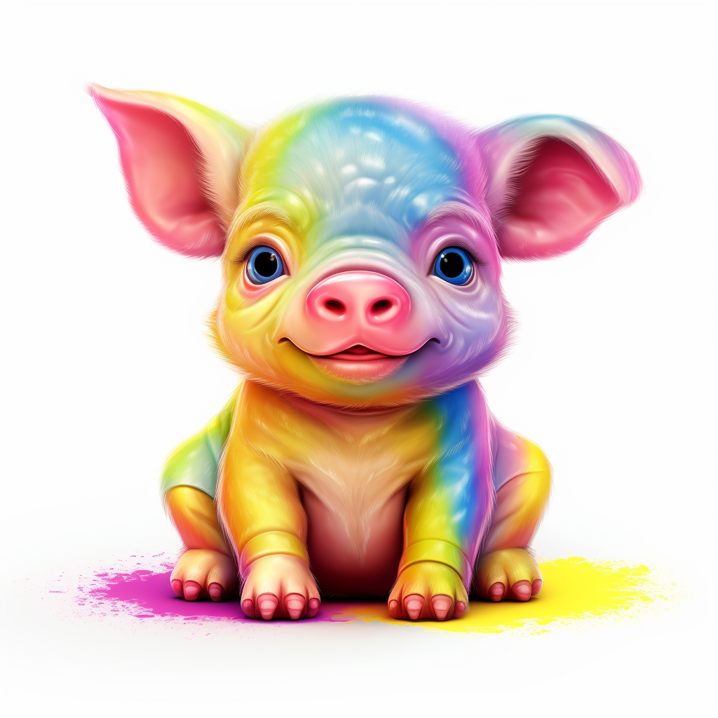 cute pig cliparts