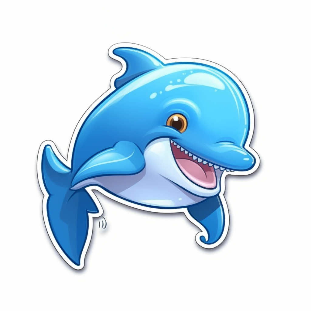 cute dolphin cliparts