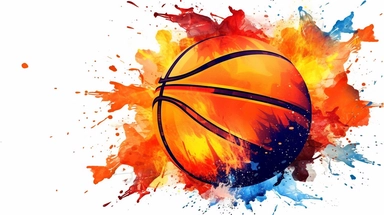 basketball clipart banners