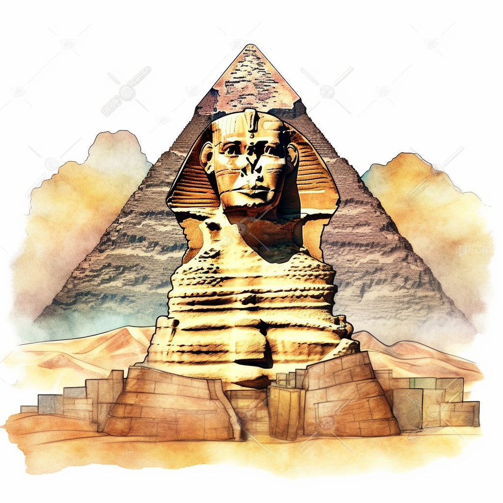 egyptian pyramid clipart