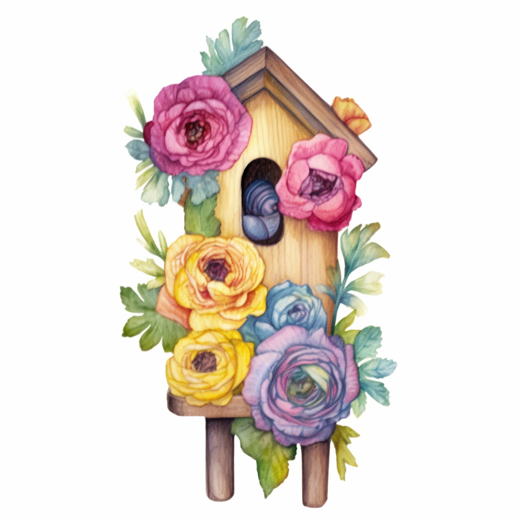 birdhouse cliparts