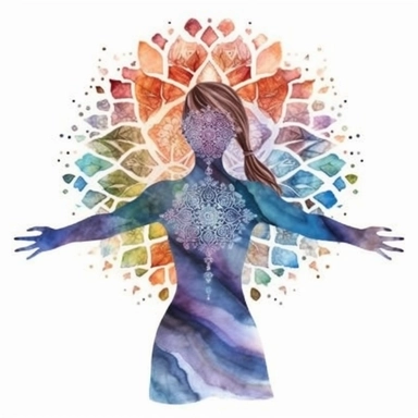 watercolour clipart holistic healing