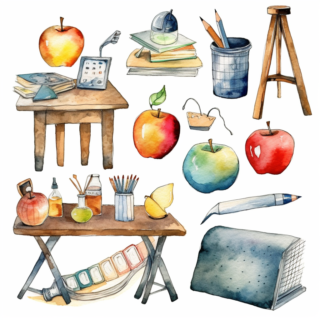 classroom cartoon clipart