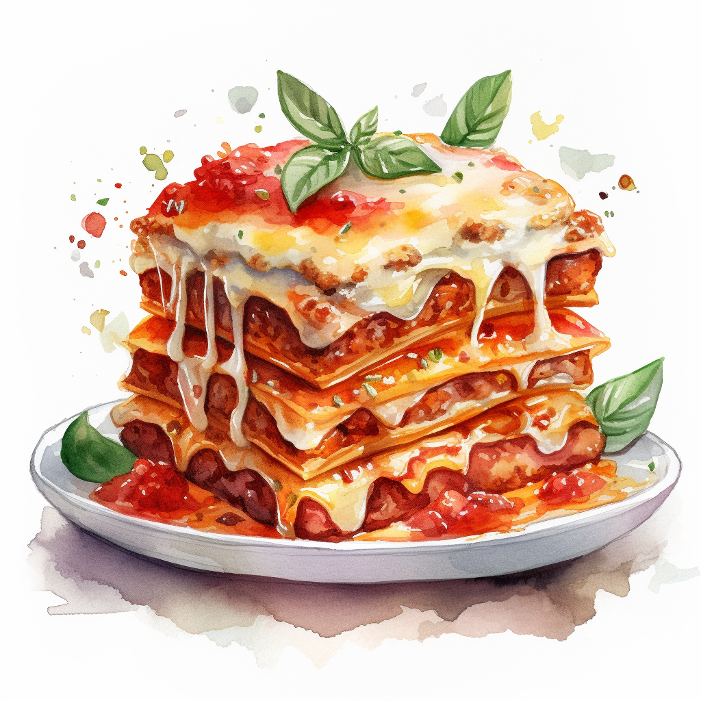 Create mouthwatering visuals of layered pasta, meaty sauce, and gooey ...