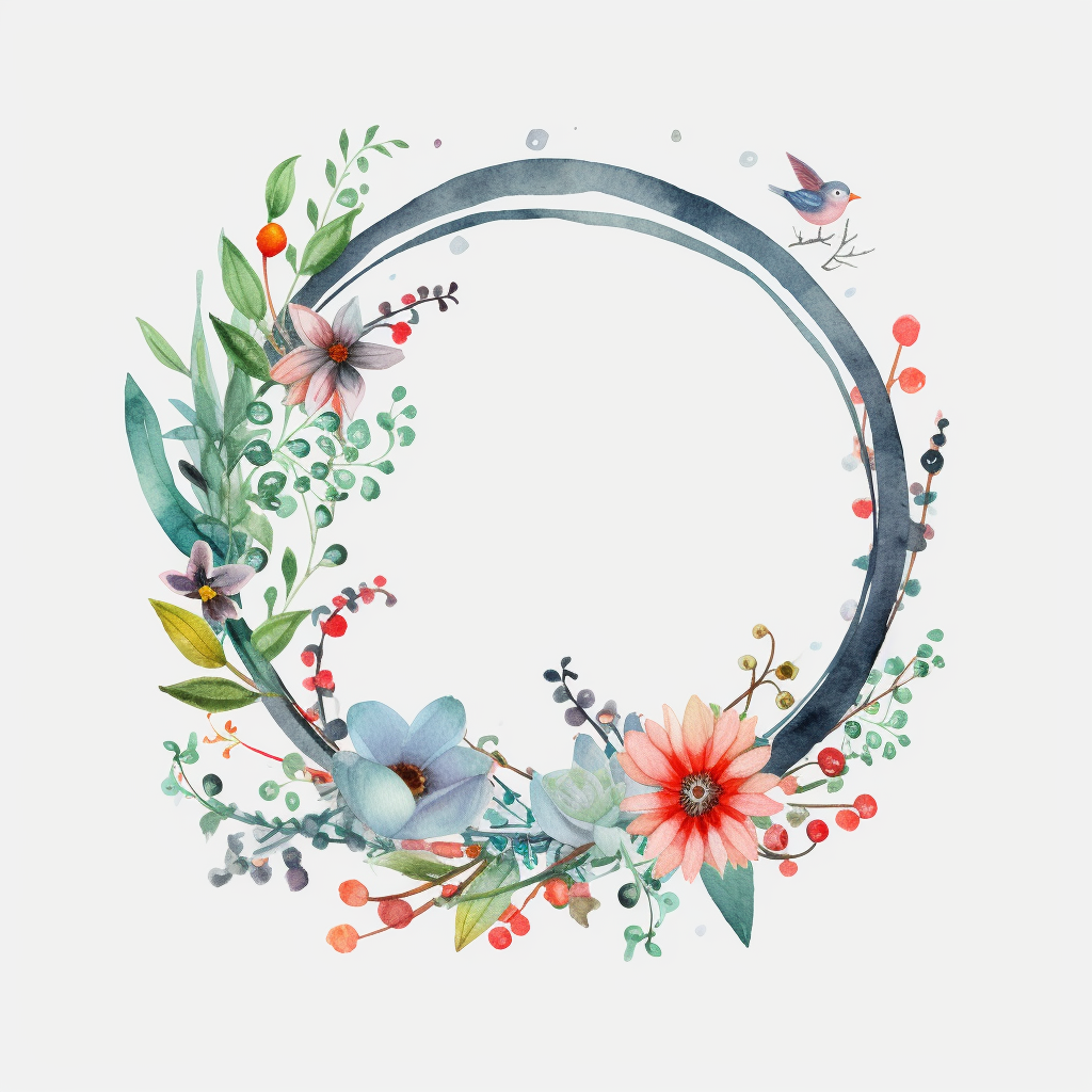 christmas circle cliparts