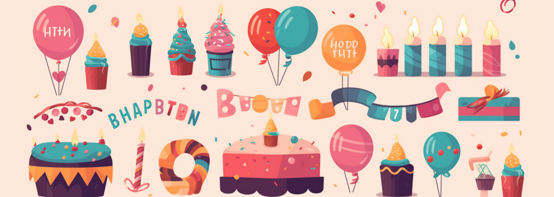 happy birthday cake clipart