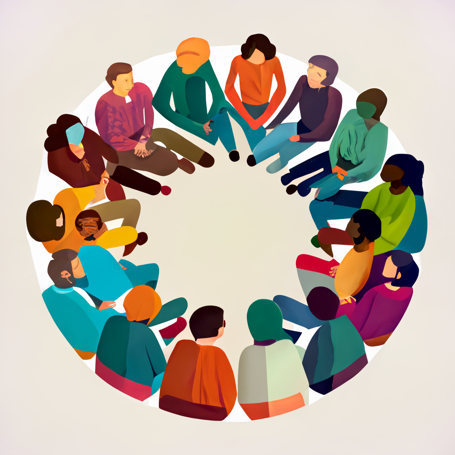 group circle cliparts