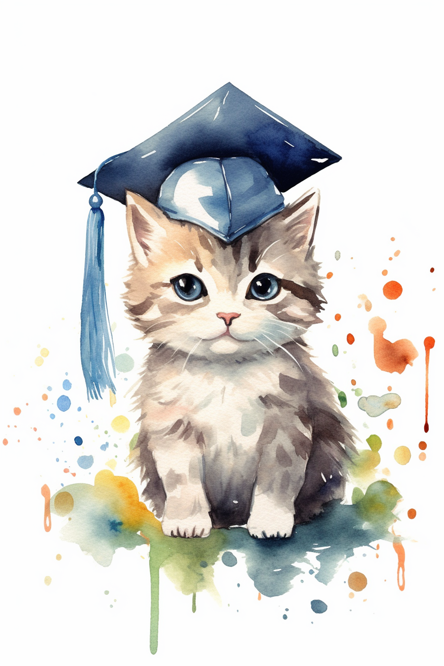 cap and diploma clipart