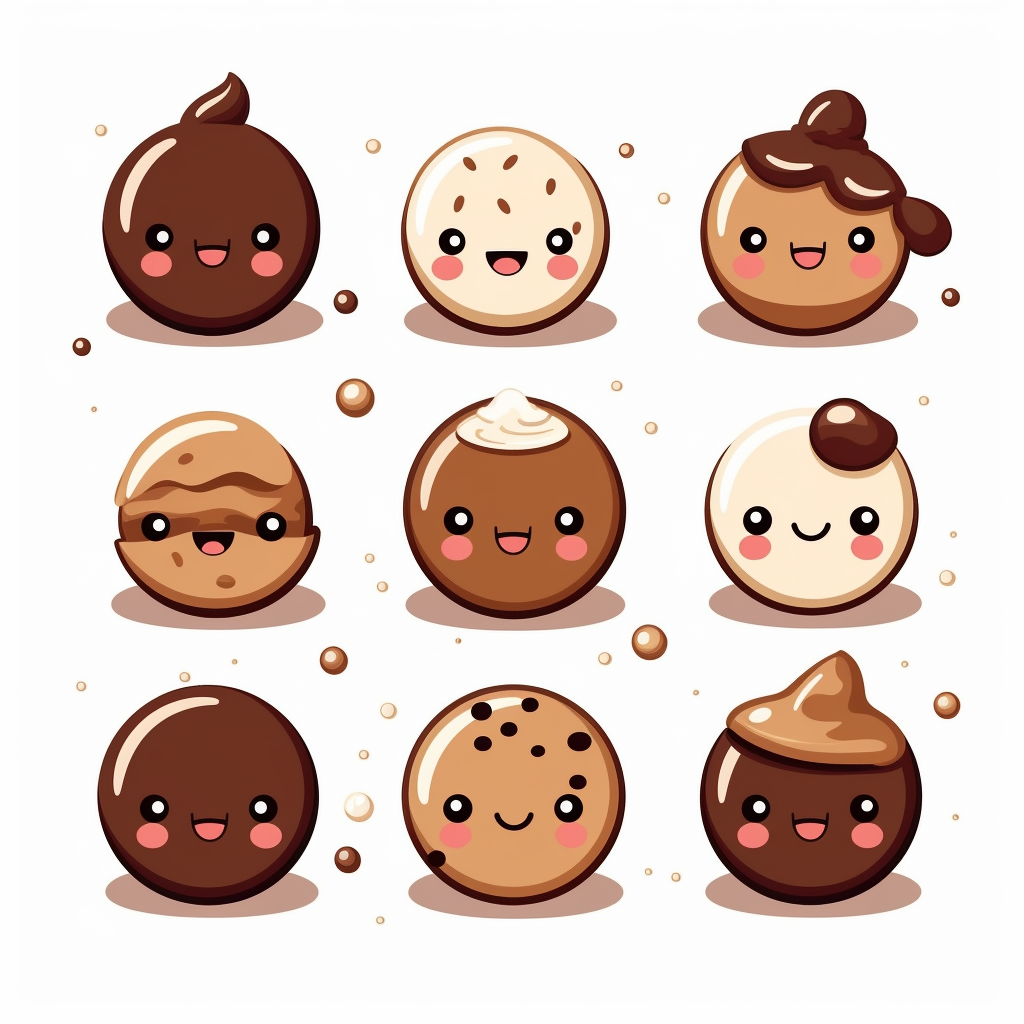 cute chocolate cliparts