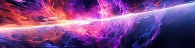 cameron devient a comet in this brightly colored clip, in the style of dark white and light magenta, dark sky-blue and light amber, spatial concept art, translucent planes, colorful explosions, glowwave, #screenshotsaturday
