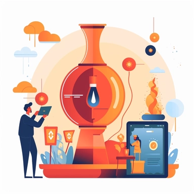 conversion rate optimization, online marketing clipart