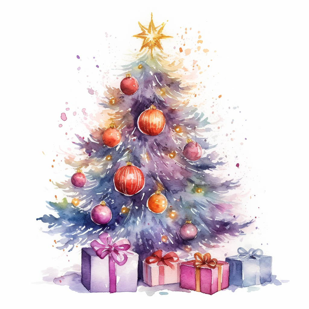 christmas glitter cliparts
