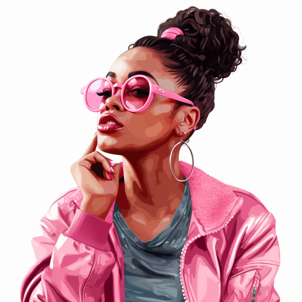 hair bun cliparts