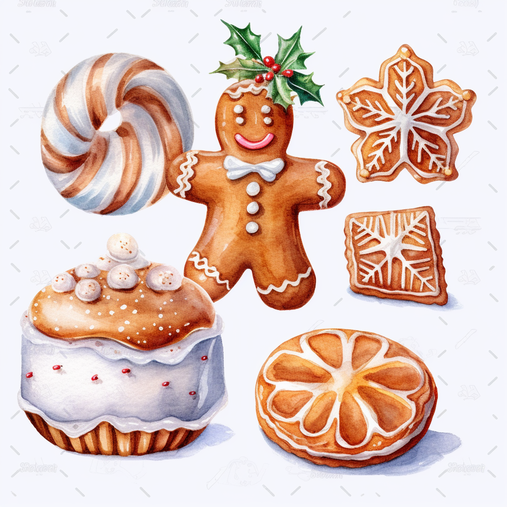 christmas cookies clip art