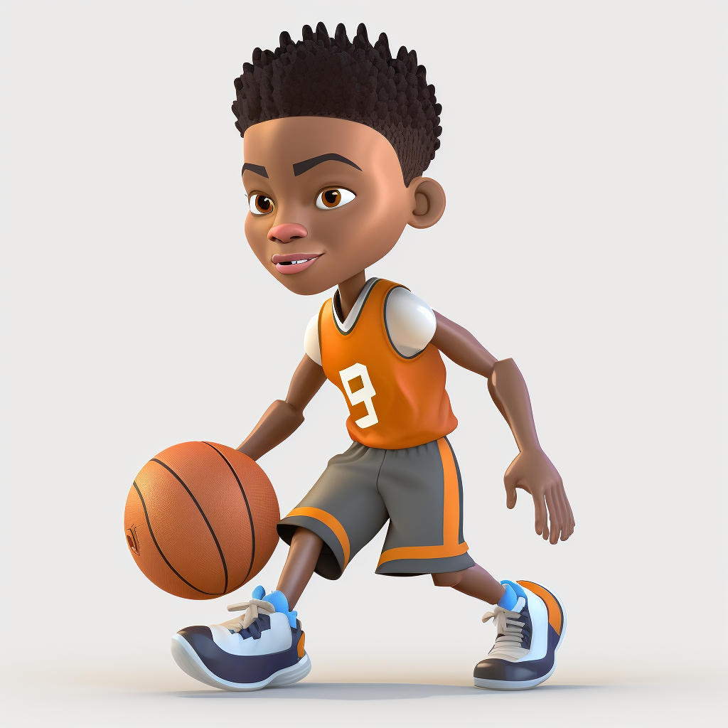 boy cliparts basketball