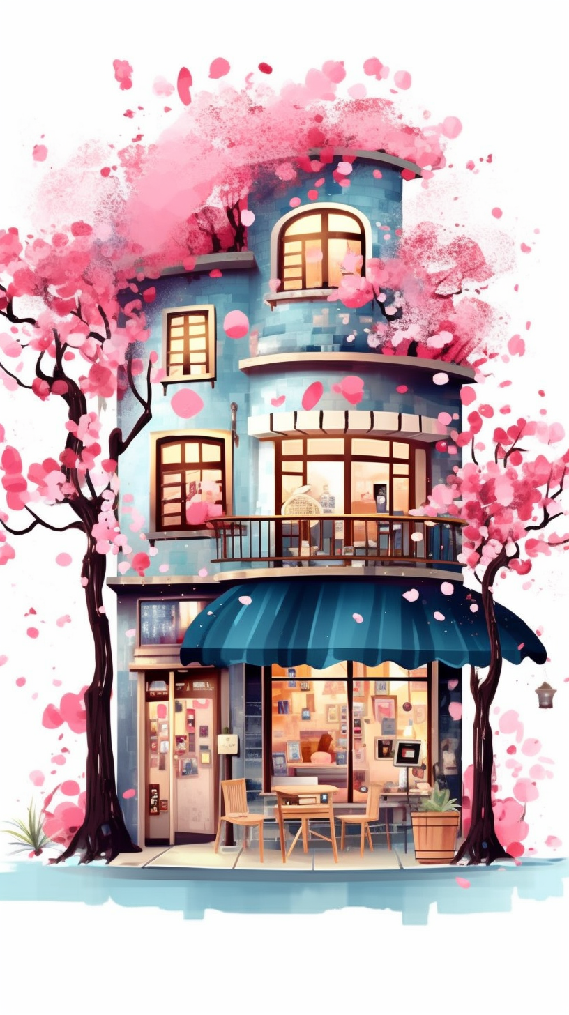 city buildings clipart