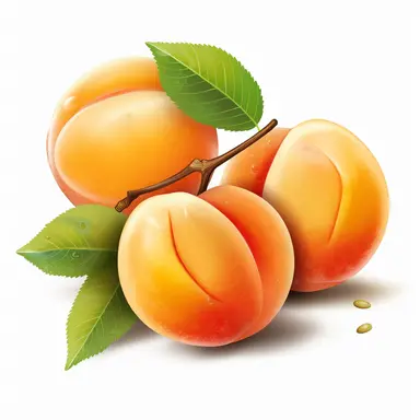 clipart apricot