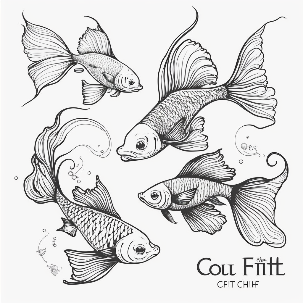 goldfish cliparts