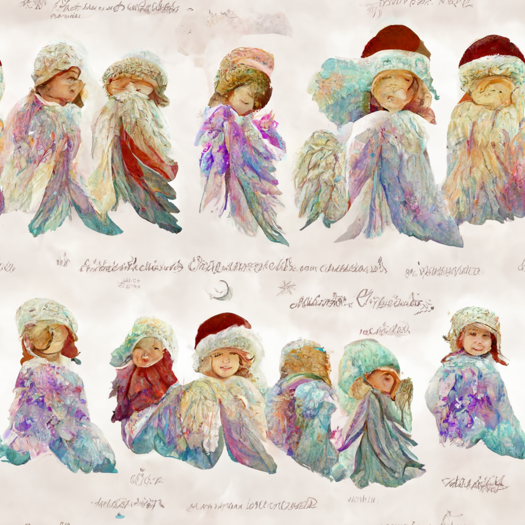 angel pattern cliparts