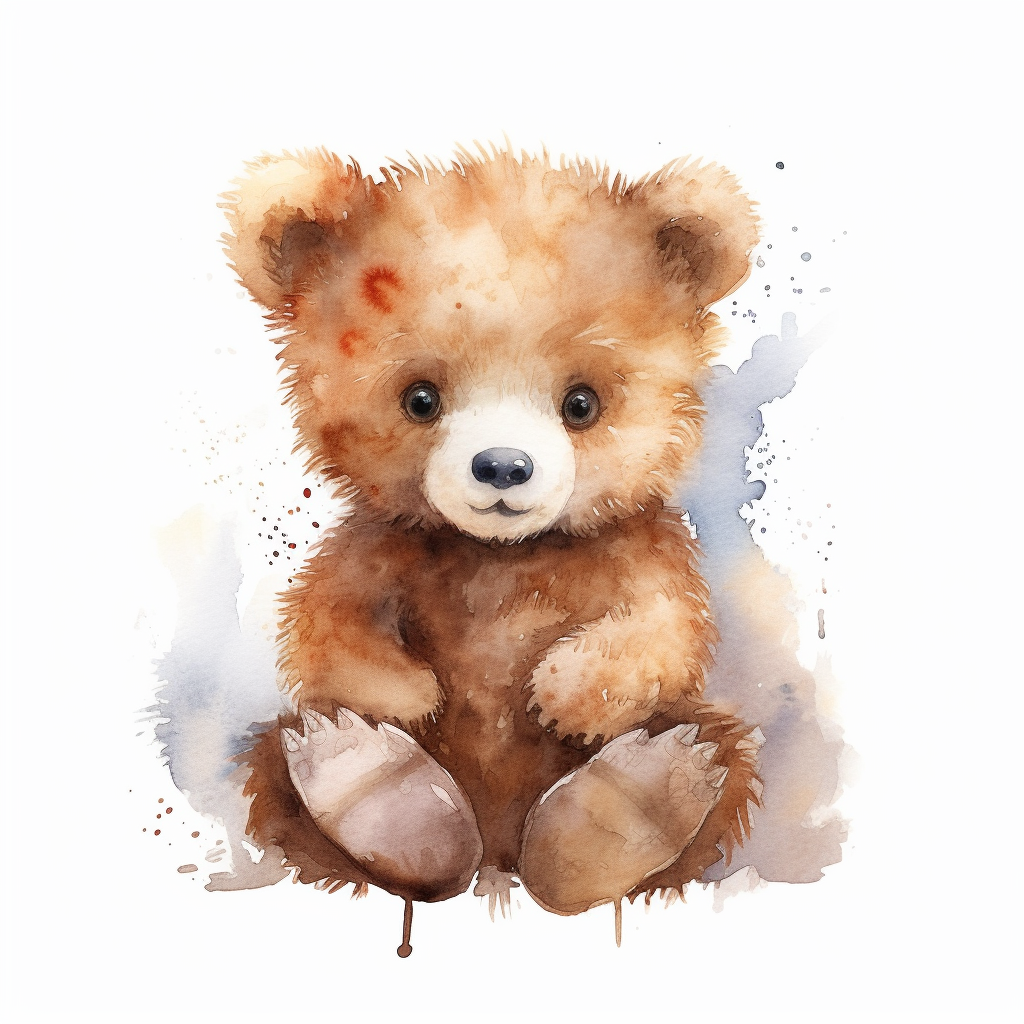 cute bear clipart