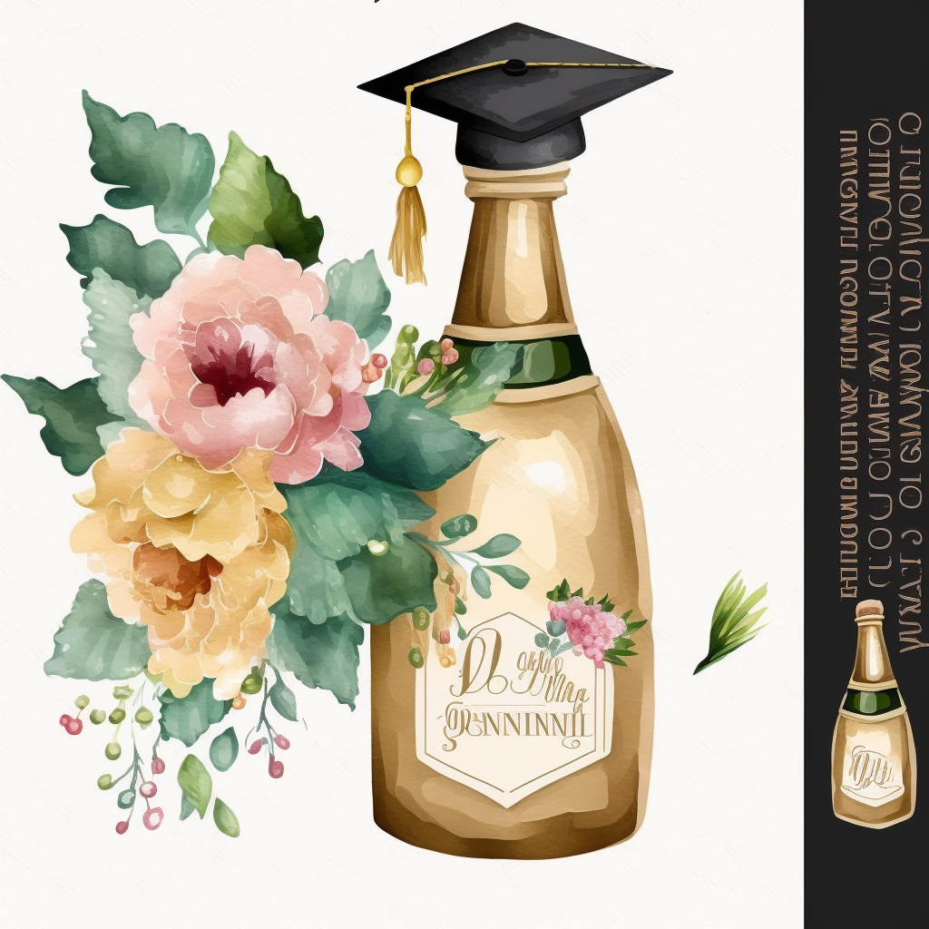 graduation gold cliparts