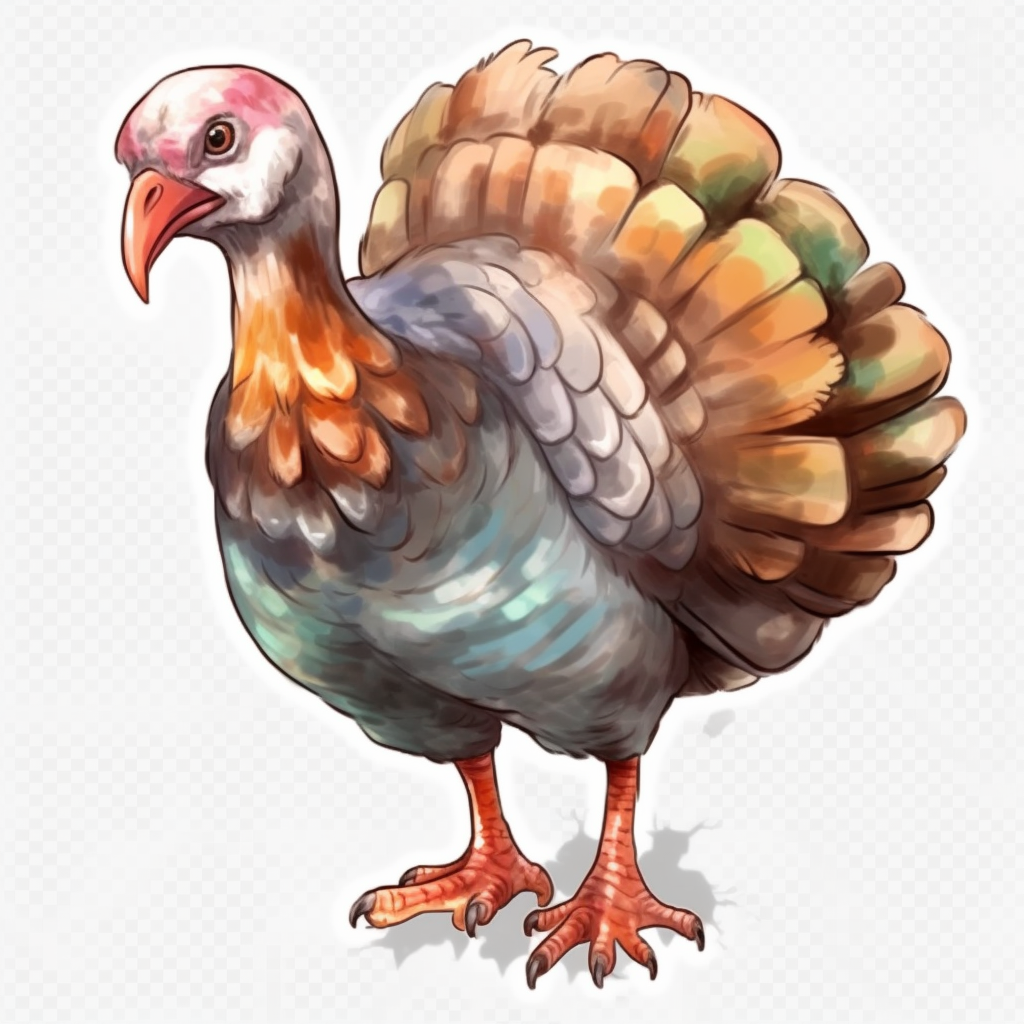 full turkey cliparts
