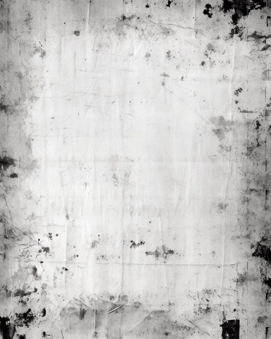 distressed low resolution monochrome photocopy, abstract found paper collage textures, clipart bitmap with dithering on crumpled white paper, smudges, poor image quality, faded, low toner