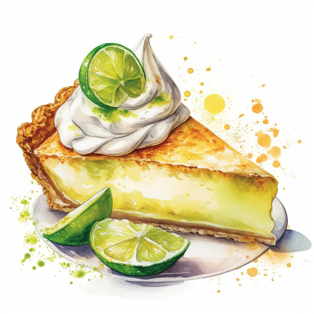 lime pie cliparts