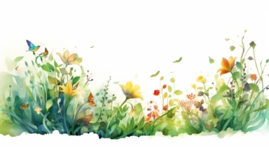clipart — flora and fauna royalty illustration image, watercolor, sprout, chit, green 20%, in the style of abstraction, white background, Asian dragons, colorful curves, 32k uhd, chalk, symmetrical, asymmetry, landscape, Spring flowers, spring grass, flying birds, vertical format photo-realistic, ultra sharp, simplicity, higher coherence, minimalism, ultra detailed, hyper realistic details, beautiful, modern, OC rendered, 32k uhd , insane details, intricate details, Photoshoot, Depth of Field, c
