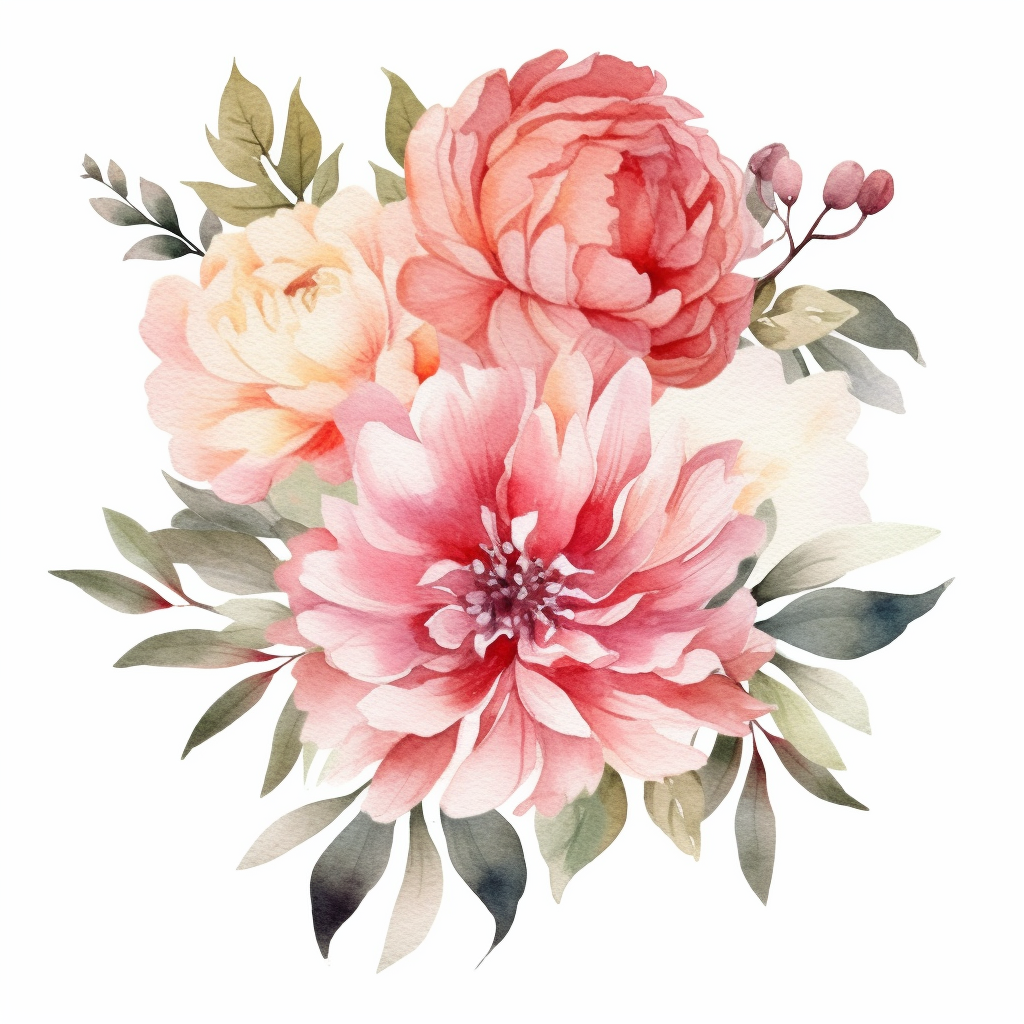 bridal bouquet cliparts