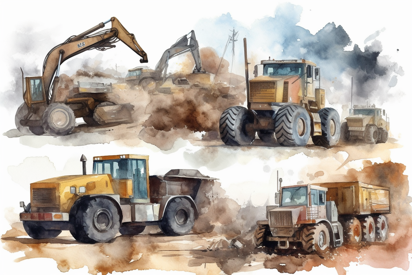 dump truck clipart