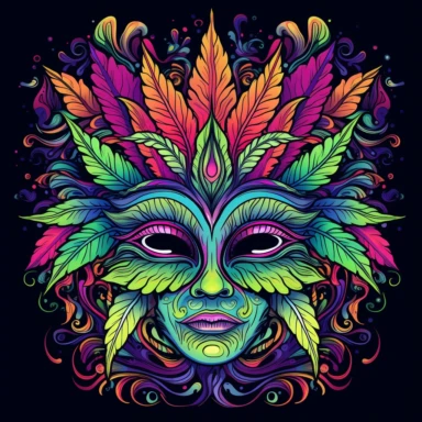 Embark on a mind-bending journey with a psychedelic cannabis clipart collection that merges vibrant colors, intricate patterns, and the iconic cannabis leaf. Visualize a captivating assortment of cannabis-themed clipart, infused with psychedelic aesthetics. Each clipart image showcases the distinctive shape of the cannabis leaf adorned with mesmerizing patterns, vivid colors, and trippy elements. Let the psychedelic colors burst forth, creating an explosion of vibrant hues that evoke a sense of 