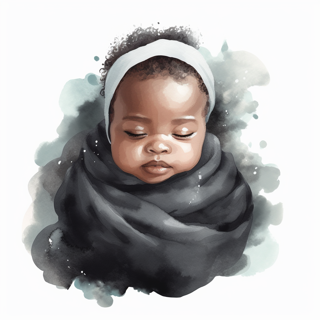 black babies cliparts