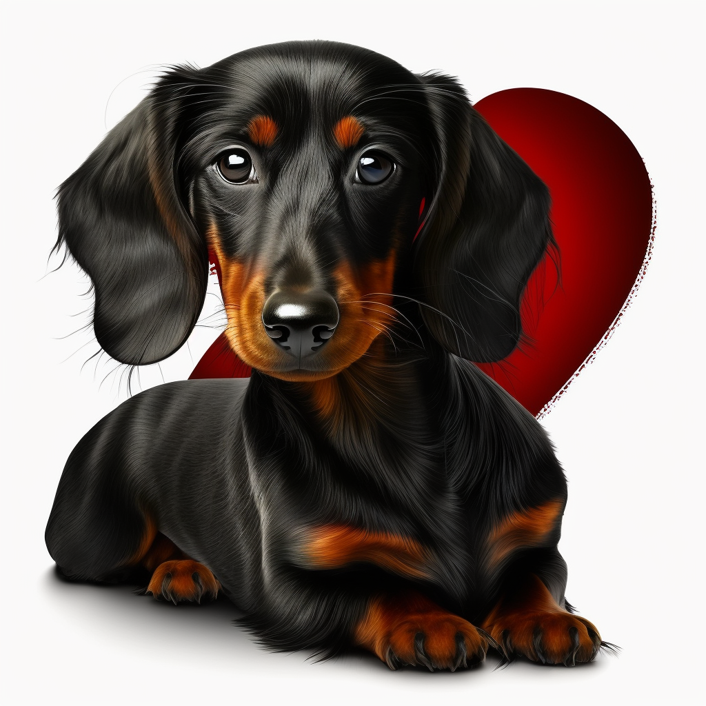 black dachshund cliparts
