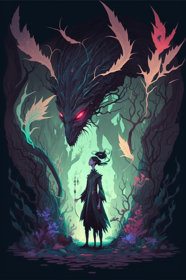 in the style of Ryo Takemasa, xuan loc xuan, peter mohrbacher, separated isolated single of Complex subterranean centipede king, colorful, black background, magical, fantasy, vector, clipart, elaborate, ultra-detailed, best quality, well composed, vibrant color tone, trending on artstation, elaborate, cinematic lighting, vibrant colors, high definition