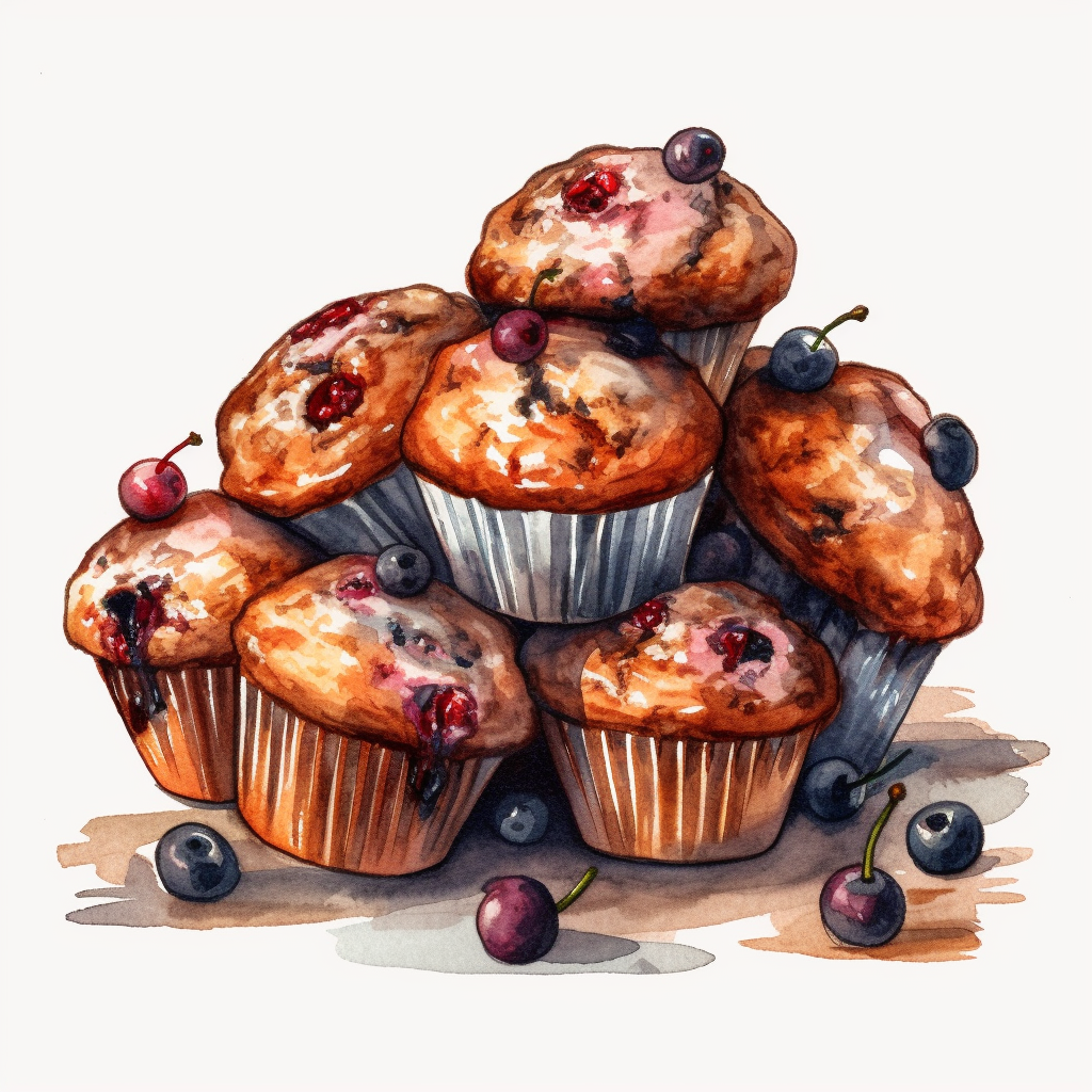 muffins cliparts