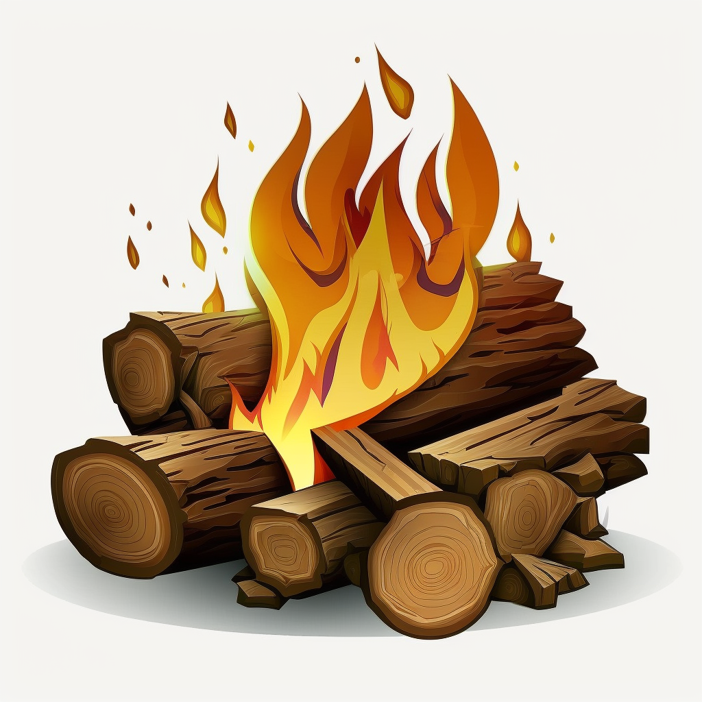 fire log cliparts