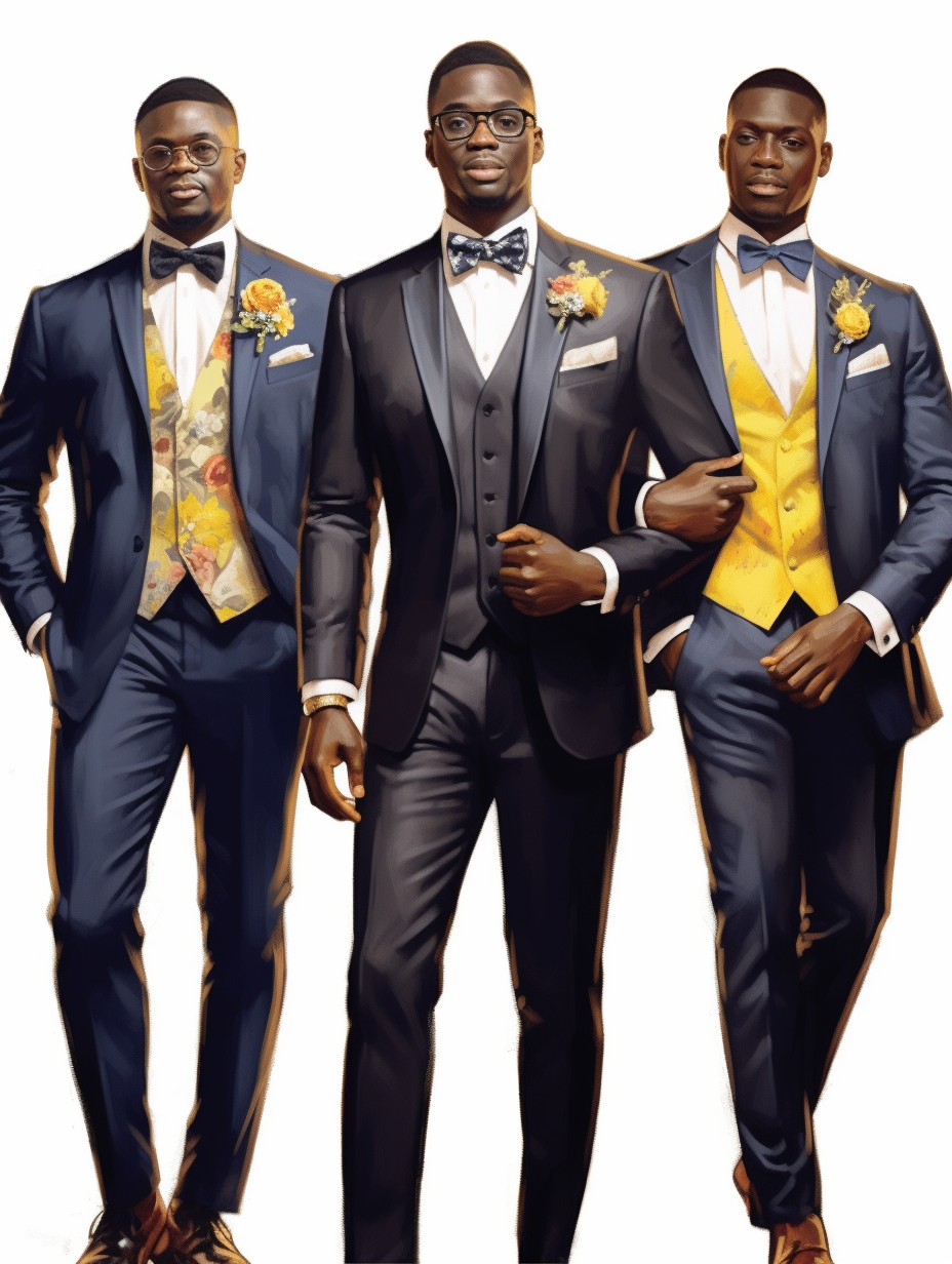 groomsmen cliparts